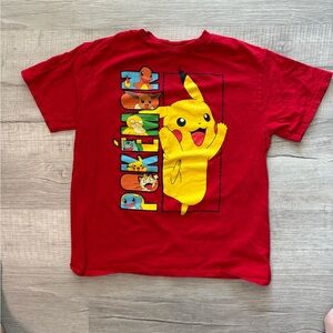 Pokémon Youth Red Kids T-Shirt brand new barely worn
